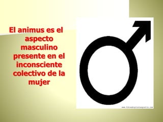 El animus es el
aspecto
masculino
presente en el
inconsciente
colectivo de la
mujer
 