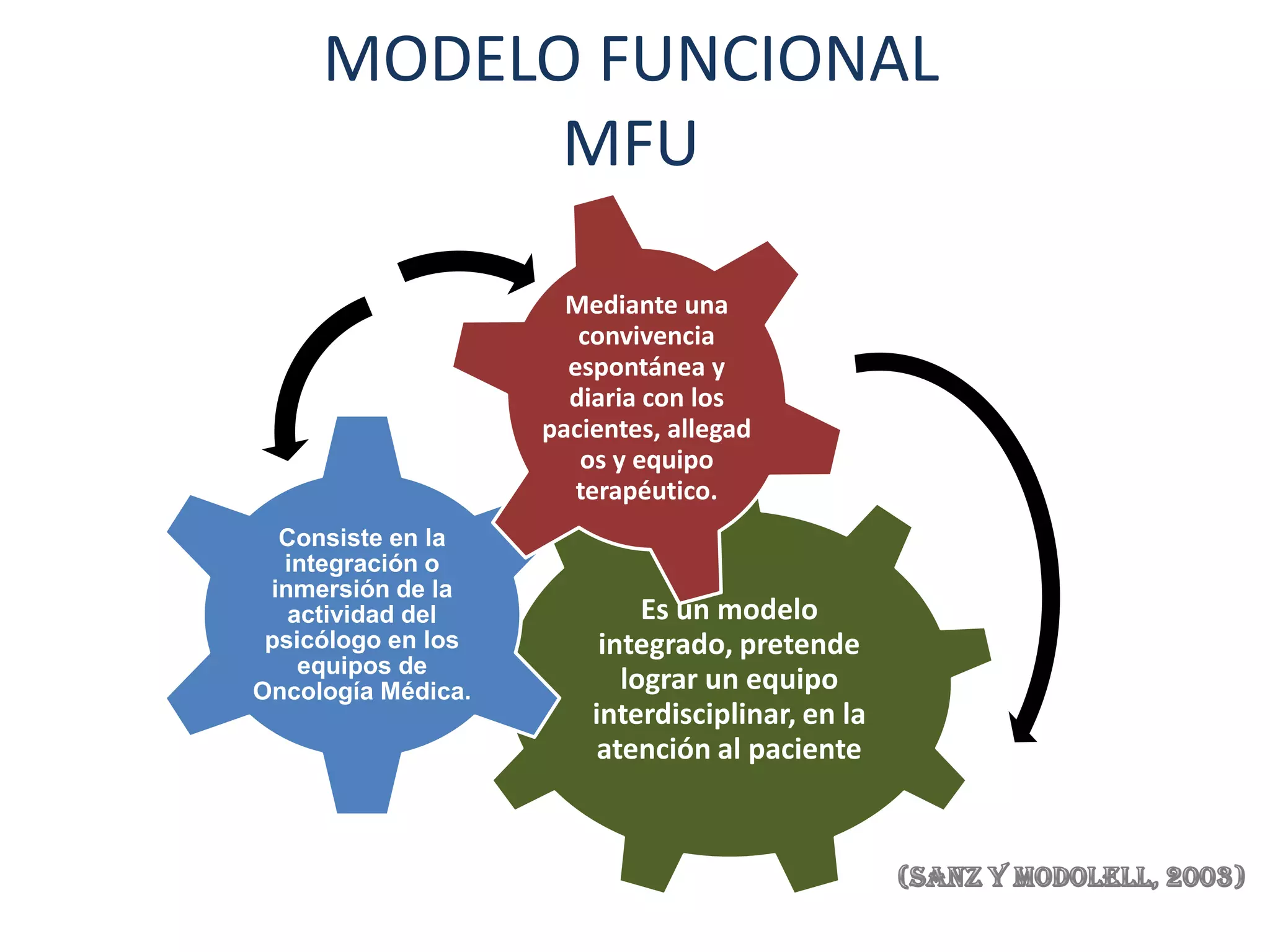 MODELO FUNCIONALMFU(Sanz y Modolell, 2003)