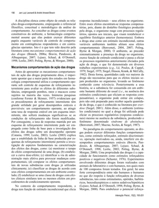 Psicofarmacologia e o comportamento | PDF