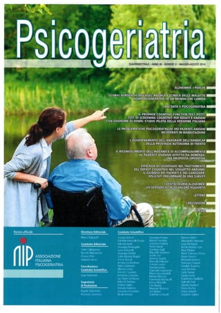 Efficacia di Souveaid nel trattamento del deficit cognitivo nel soggetto anziano: il giudizio dei pazienti e dei caregiver