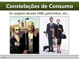Constelações de Consumo
Ex: yuppies década 1980, patricinhas, etc...
 