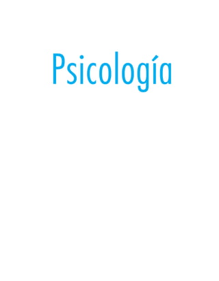 La ciencia de la psicología
TEMARIO
¿Qué es la psicología?
Los campos de la psicología
Temas de interés permanente
La psic...