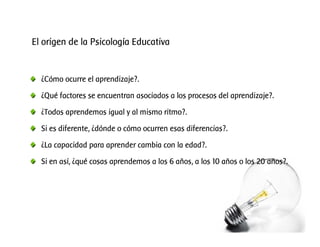 PsicologíA Educativa