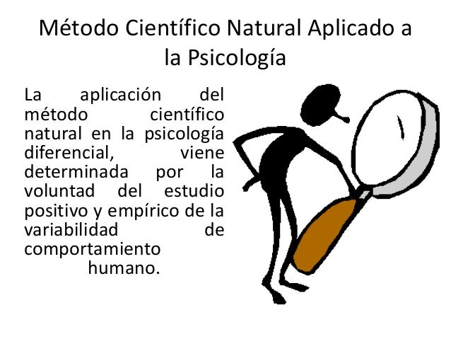 Metodos caracteristicos de la Psicología diferencial