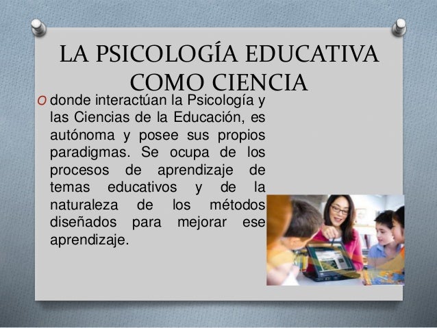 Psicología educativa