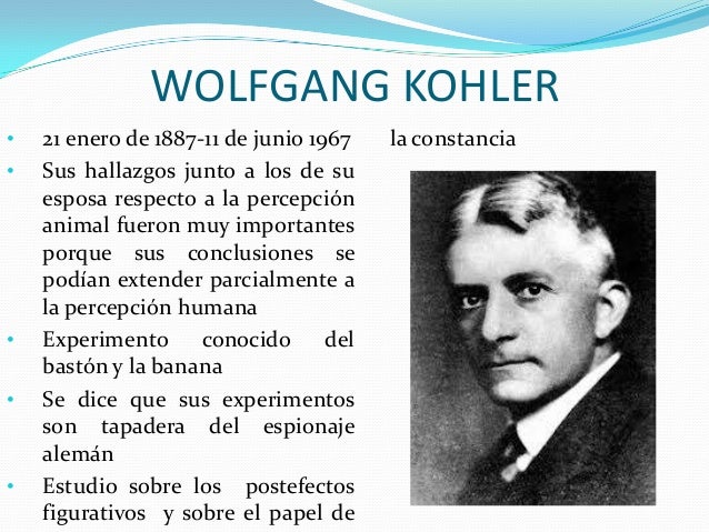 Psicología gestalt o Psicología gestáltica