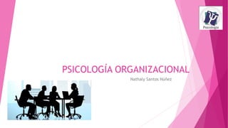 PSICOLOGÍA ORGANIZACIONAL
Nathaly Santos Núñez
 