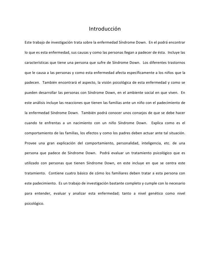 Sindrome De Down Articulos Cientificos Pdf