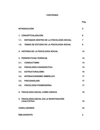 Psicología social