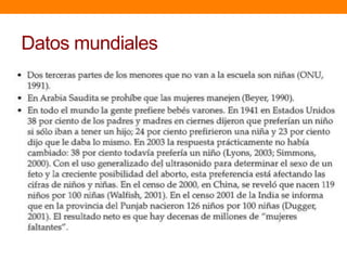Datos mundiales
 