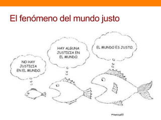 El fenómeno del mundo justo
 