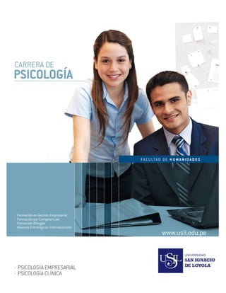 Carrera de Psicología - Universidad San Ignacio de Loyola