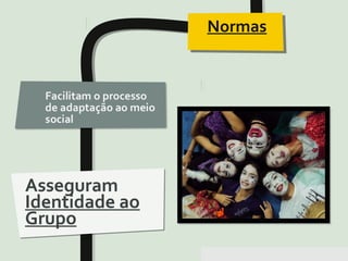 Pensar Azul 11.º06 ∎ argumentação e retórica 01 ∎
Asseguram
Identidade ao
Grupo
Normas
 