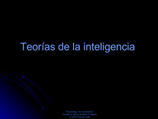 Teorías de la inteligencia  