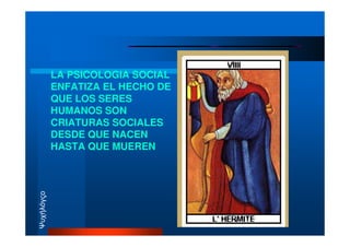 ELEMENTOS DE PSICOLOGIA SOCIAL