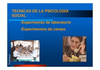 ELEMENTOS DE PSICOLOGIA SOCIAL