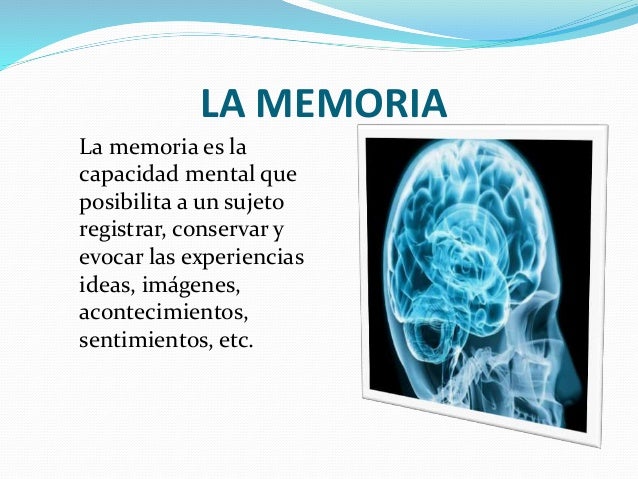 Psicologia tema 5 memoria