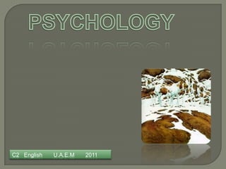 PSYCHOLOGY C2   English       U.A.E.M       2011 