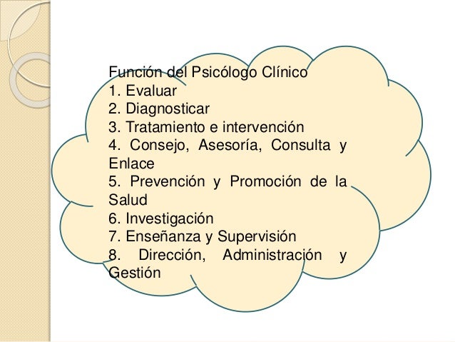 Psicologia clinica y de la salud definicion 2016