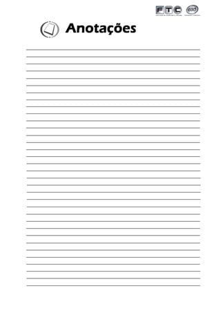 73
AnotaçõesAnotaçõesAnotaçõesAnotaçõesAnotações
 