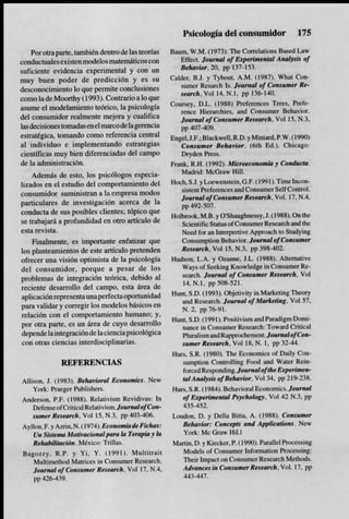 Psicologia del consumidor