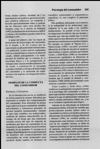 Psicologia del consumidor