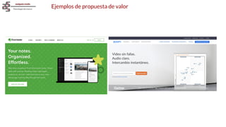 Ejemplos de propuesta de valor
 