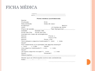 FICHA MÉDICA
 