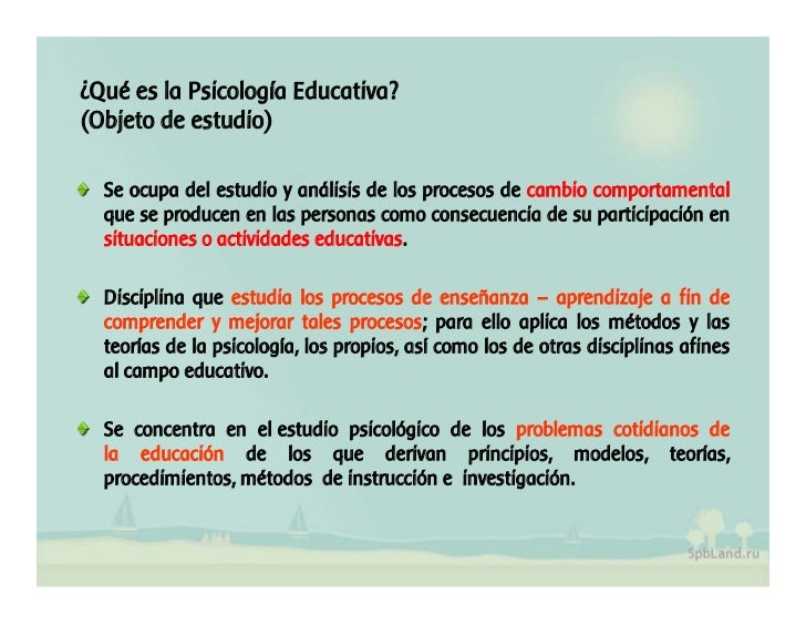 Psicologia educativa