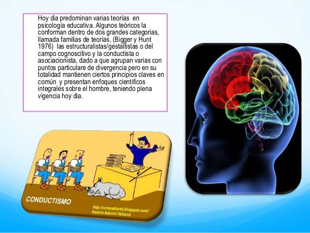 LAS TEORIAS EN PSICOLOGIA EDUCATIVA