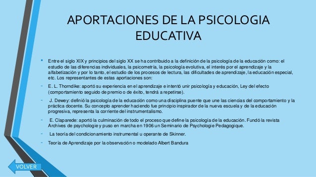 Psicologia educativa