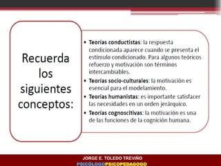 JORGE E. TOLEDO TREVIÑO
PSICÓLOGOPSICOPEDAGOGO
 
