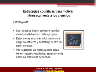 JORGE E. TOLEDO TREVIÑO
PSICÓLOGOPSICOPEDAGOGO
 