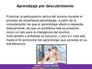 JORGE E. TOLEDO TREVIÑO
PSICÓLOGOPSICOPEDAGOGO
 