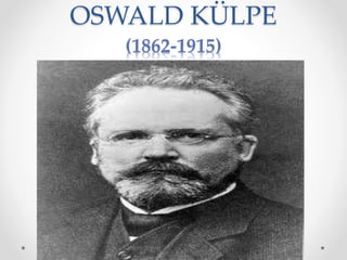 OSWALD KÜLPE
(1862-1915)
 