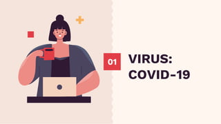 VIRUS:
COVID-19
01
 