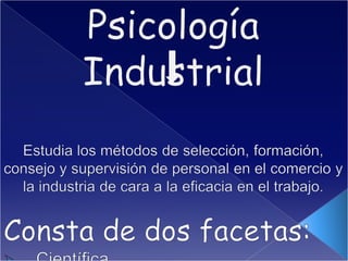 Psicologia industrial