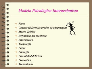 DOCUMENTAL Elaborado como consecuencia de un contacto  de un sujeto relacionado con su actividad profesionalLos conflictos de rolEn una situación forense en la que actué un psicólogo forense, dos son los conflictos de rol de mayor frecuencia