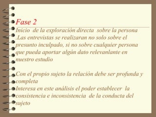 y su sistema de relación ,para en segundo termino abarcar aspectos como son la salud mental o los procesos degenerativos mentalesObligaciones éticas y derechos del perito (principios mas relevantes)