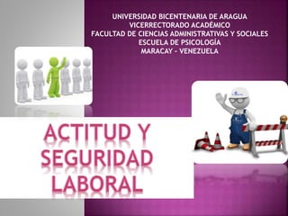 UNIVERSIDAD BICENTENARIA DE ARAGUA
VICERRECTORADO ACADÉMICO
FACULTAD DE CIENCIAS ADMINISTRATIVAS Y SOCIALES
ESCUELA DE PSICOLOGÍA
MARACAY – VENEZUELA
 