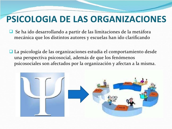 Psicología organizacional y su historia