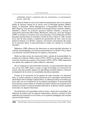Javier Mendiara Rivas
206 ISSN 0213-8646 • Revista Interuniversitaria de Formación del Profesorado, 62 (22,2) (2008), 199-...