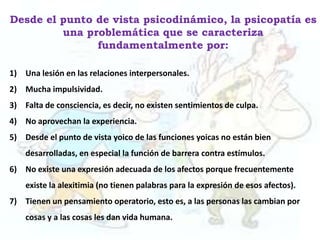 Psicopatiaadolescencia video