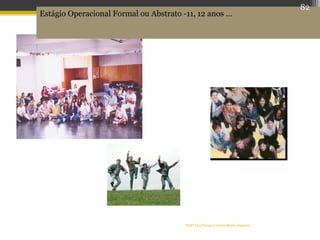 Profª Dra Teresa Cristina Barbo Siqueira
Estágio Operacional Formal ou Abstrato -11, 12 anos ...
82
 