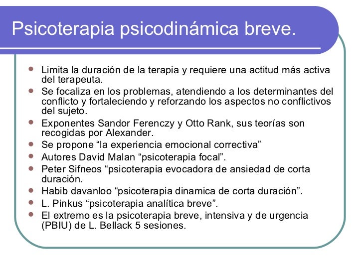 David Malan Psicoterapia Individual Y La Ciencia De La Psicodinámica