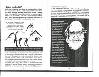 ¿Qué es un9 Gestalt?
«Gestalt)} es un término olemún, cuya traducción mós cercana al castellano es «configura-
ción»¡ «forma organizadG». El enfoque gestóltico postula que todo lo existente adquiere
paro el hombre un significado¡ dentro de un contexto específico. los objetos¡ y en especial
los seres vivos¡ son percibidos como totalidades organizados. Uno persona es uno qesíolt,
también lo es una hoja¡ una planto ... Codo unidad es completo en sí mismo y se diferen-
cia de lo demós. Puede¡ también¡ 01 interactuar con otras eníidodes, conformar otras ges-
talts. Exceptuando el puro caos¡ todo en lo naturaleza puede ser gestalt.
Al.. DEPOSITAR MI ATENCiÓN SOBRE
EL CABAl..l..O, l..O CONVIERTO EN
FIGURA MIENTRAS PERCIBO I..AS
MONTAÑAS COMO FONDO. PODRíA
CONCENTRARME EN I..AS MONTAÑAS
y EL FONDO SERíA l..O RESTANTE.
Ante las circunstancias de su vida¡ los personas hacen recortes y ordenamientos nnólo-
gas: no se troto ya de objetos físicos, sino de hechos y significados. la atención se poso
selectiva mente sobre algo potencialmente significativo y lo destaca sobre los otros aspec-
tos presentes, que pasan a constituir el fondo. Percibir significa ver, escuchar, sentir, con-
tactar y comprender, organizando los estímulos externos. Todos los aspectos de nuestro
experiencia estón sujetos a este esquema en permanente movimiento.
las situaciones donde la carga de afecto es elevado y su natural fluir resulto coartado,
predisponen a la fijación: el sufrimiento humano se corresponde con alga que ha que-
dado detenido, que bloqueo el deslizamiento vitalmente creativo de figura y fondo.
92
le actifud del tempeutu .
El rol del terope.uta c~~siste en visual izar, a partir de las manifestaciones del paciente,
uno nueva conf~gura(lon organizacional posible, una r.ueva gestal!. El terapeuta pro-
mueve formas dJferen.tes de ver y de organizar su realidad. Pero no lo ha{e tratando de
rerma~e~er neutral, smo desde el compromiso con una particular filosofía de vida yesti-
o de ~Ivlr: pleno¡ libre, abi~~to, consciente y responsable. Perls propone no hablar de
neuross, smo de «perturbndén en el prcceso de crecimiento».
1
93
 