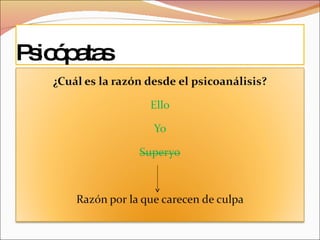 Psicópatas 