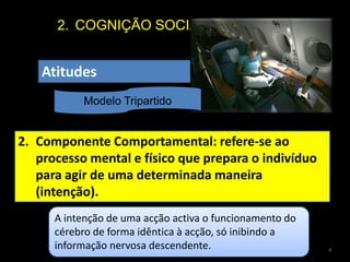 COGNIÇÃO SOCIALExpectativasDefiniçãoEsquemas interpretativos que organizam a informação relativa ao futuro. Na sua base, encontramos:Processos dedutivos (impressões)Processos indutivos (atribuições)4