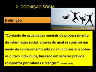 Identificar alguns dos processos centrais da cognição social.
