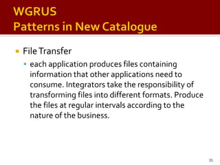 Enterprise Integration Patterns